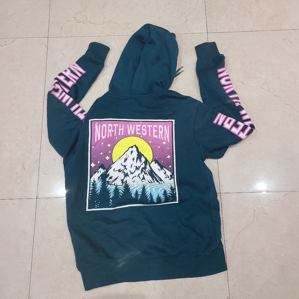 Green Hoodie Sweater